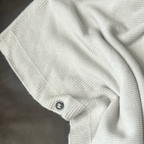 NWT Made in Italy Belle France Old Money Style Pullover Poncho Sweater Cardigan - Picture 7 of 12